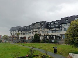 Fachada de la propiedad