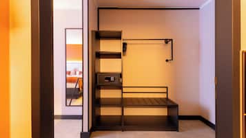 Desk, iron/ironing board (on request), free cots/infant beds, free WiFi