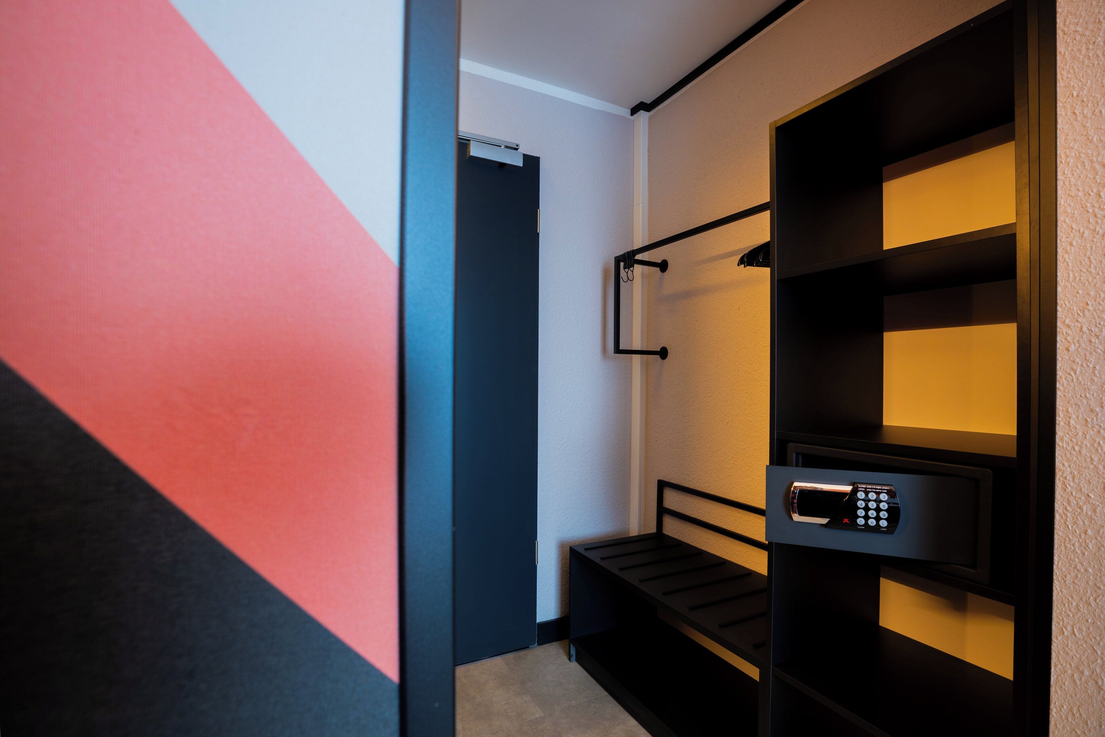 hypo-allergenic bedding, desk, soundproofing, iron/ironing board