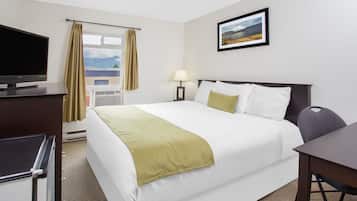 Standaard kamer, 1 queensize bed | Een strijkplank/strijkijzer, gratis wifi, beddengoed, een wekker