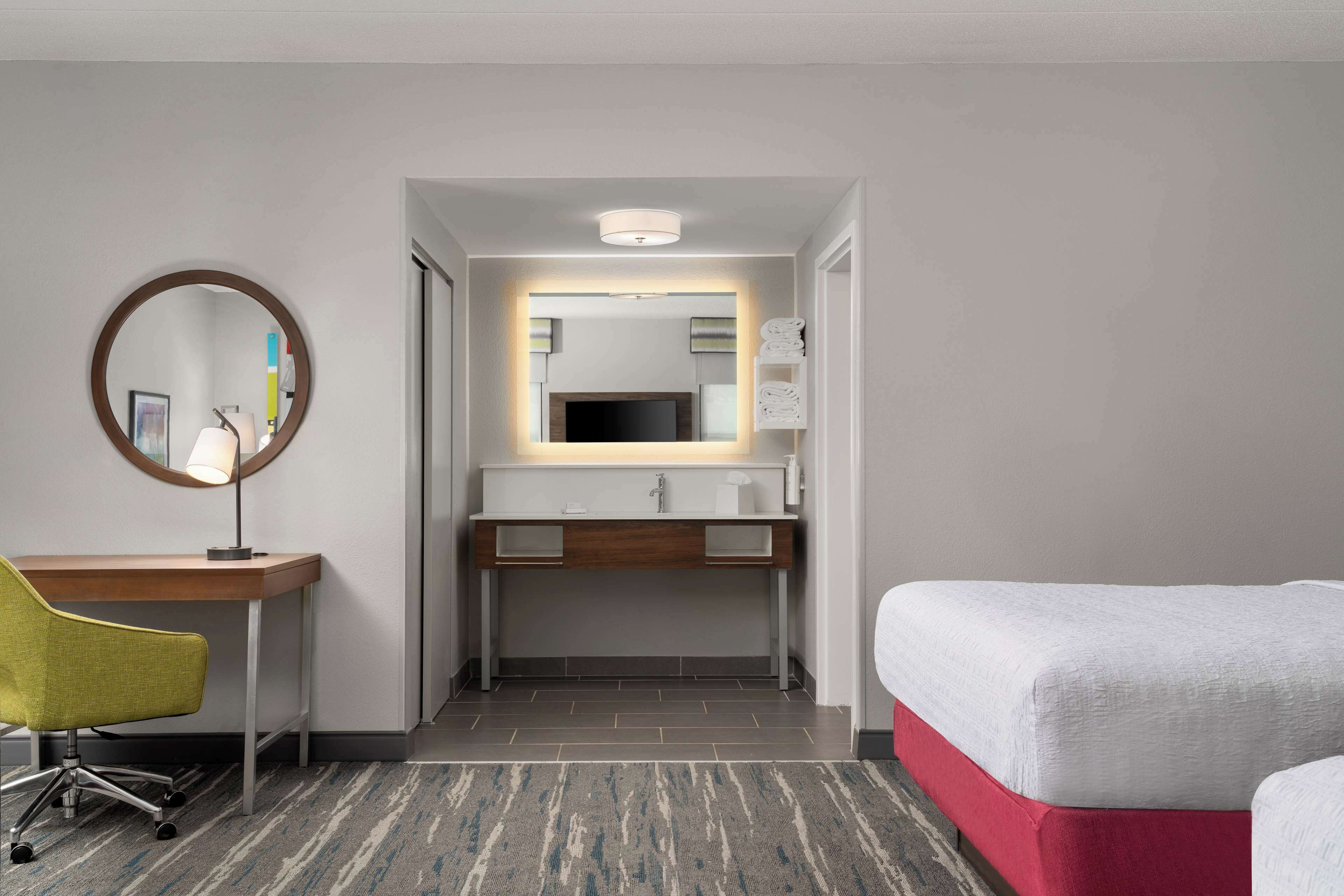 Two queens studio suite nonsmoking | In-room safe, soundproofing, iron/ironing board, free cribs/infant beds