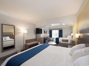 Standard Room, Multiple Beds, Non Smoking, Refrigerator & Microwave (Larger Room) | 1 bedroom, premium bedding, pillowtop beds, in-room safe