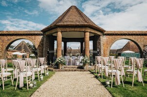 Área de bodas al aire libre