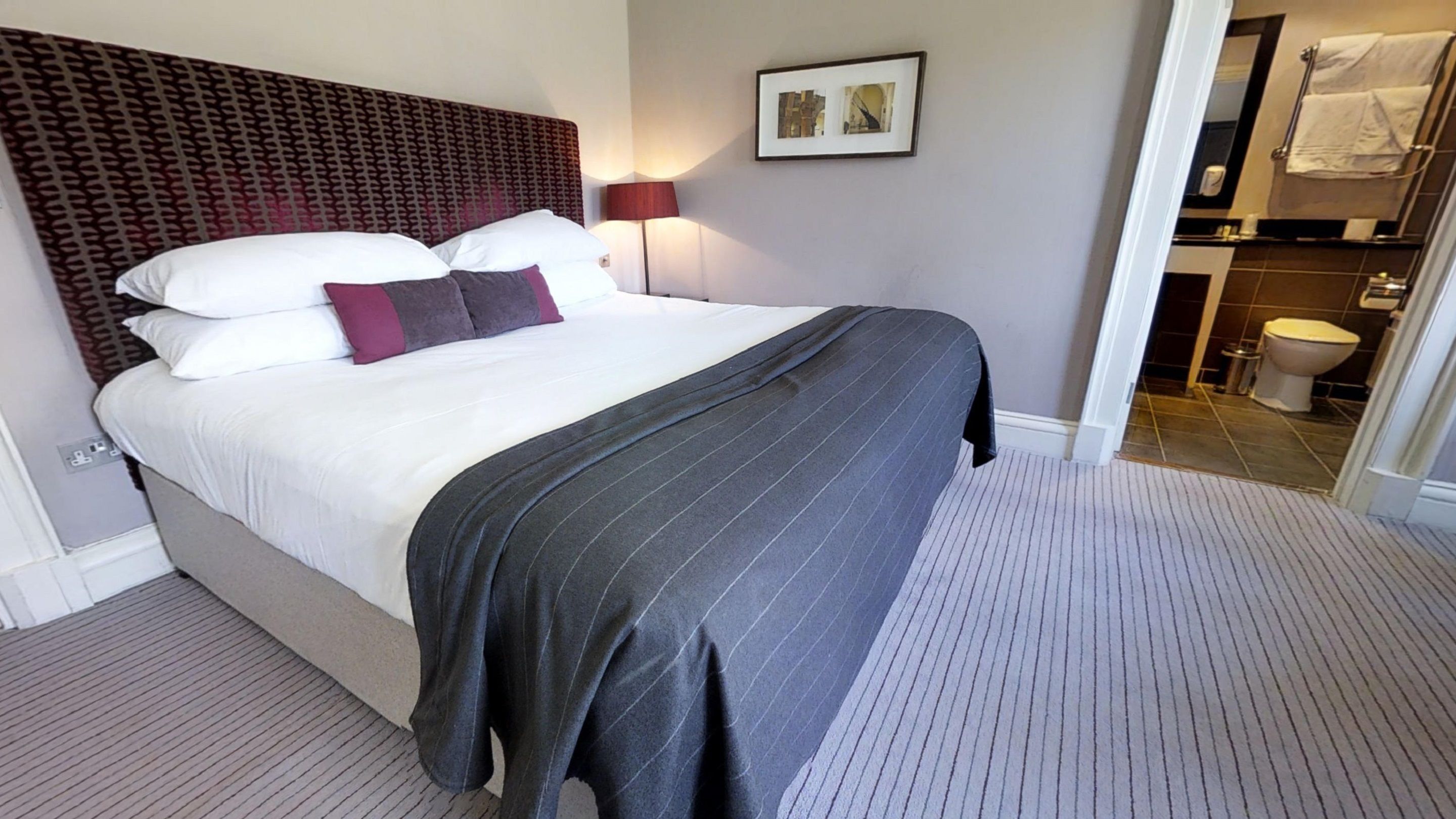 In-room safe, desk, laptop workspace, iron/ironing board