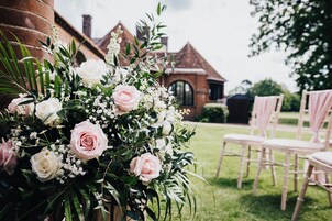 Área de bodas al aire libre
