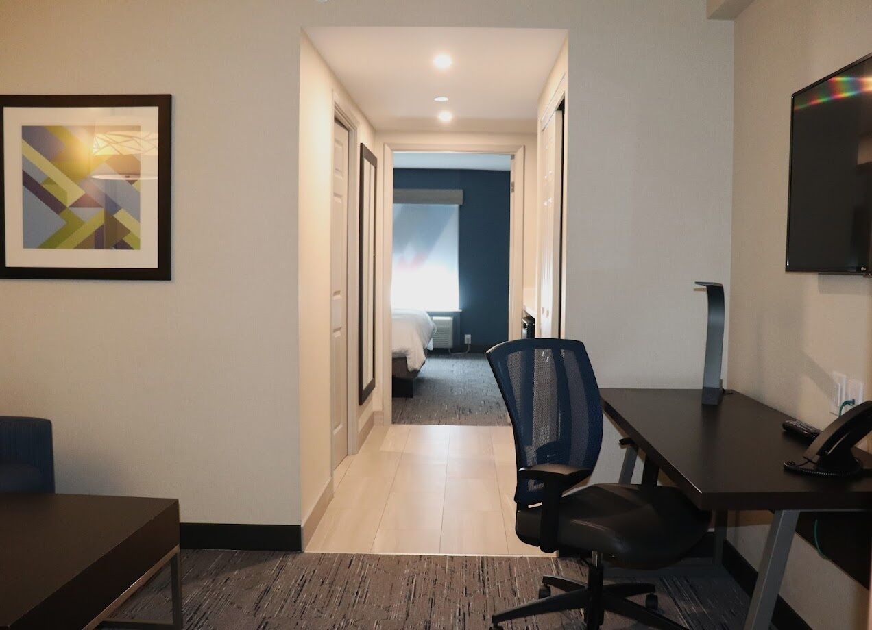 Suite, 1 King Bed with Sofa bed | In-room safe, desk, laptop workspace, soundproofing