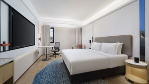 Premium bedding, minibar, in-room safe, desk