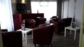 Sala de estar en el lobby