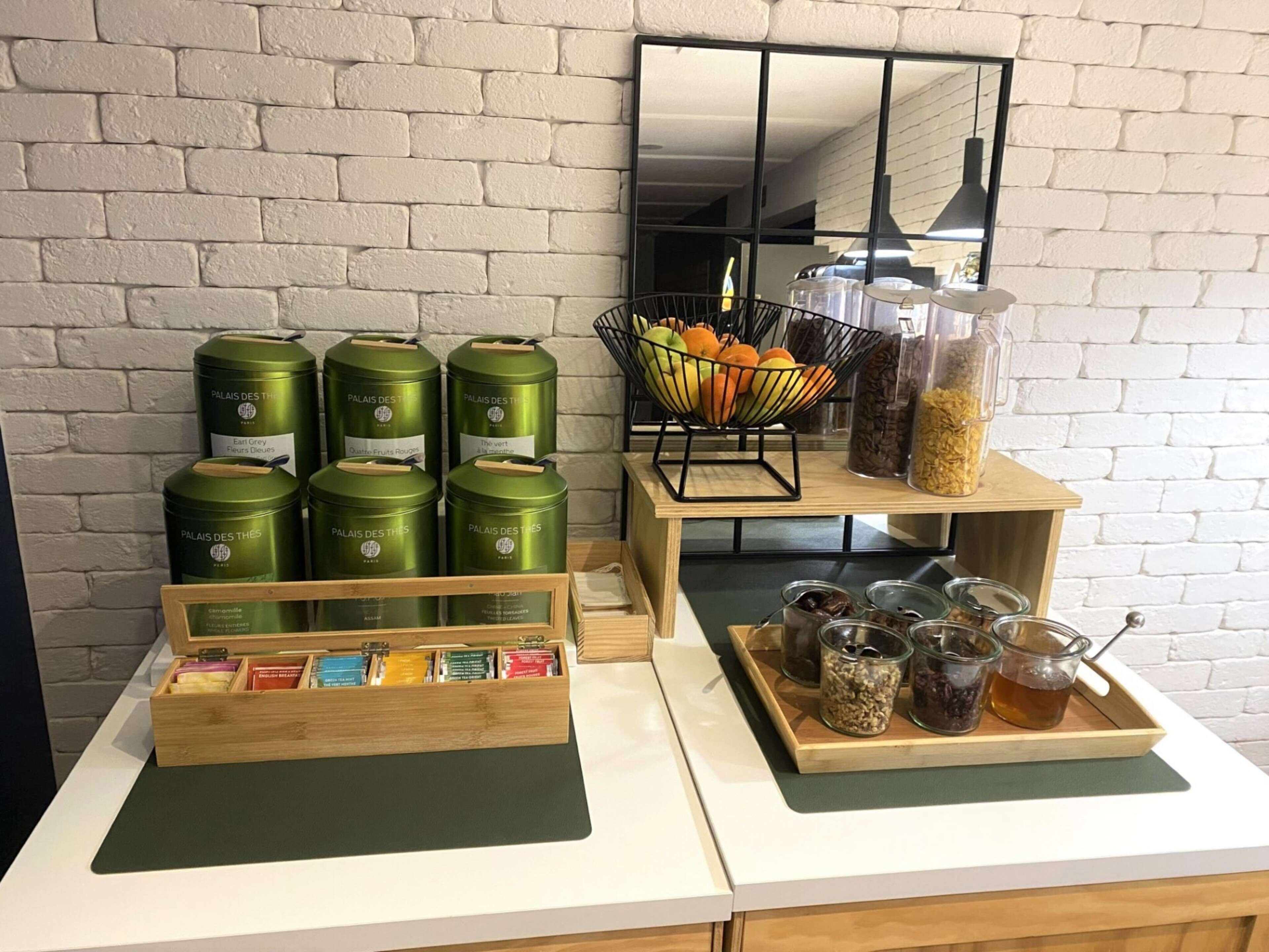 daily buffet breakfast (eur 10.90 per person)