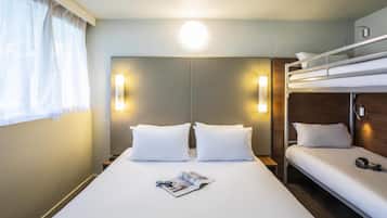 Standard Room, Multiple Beds | Premium bedding, desk, blackout drapes, iron/ironing board (on request)