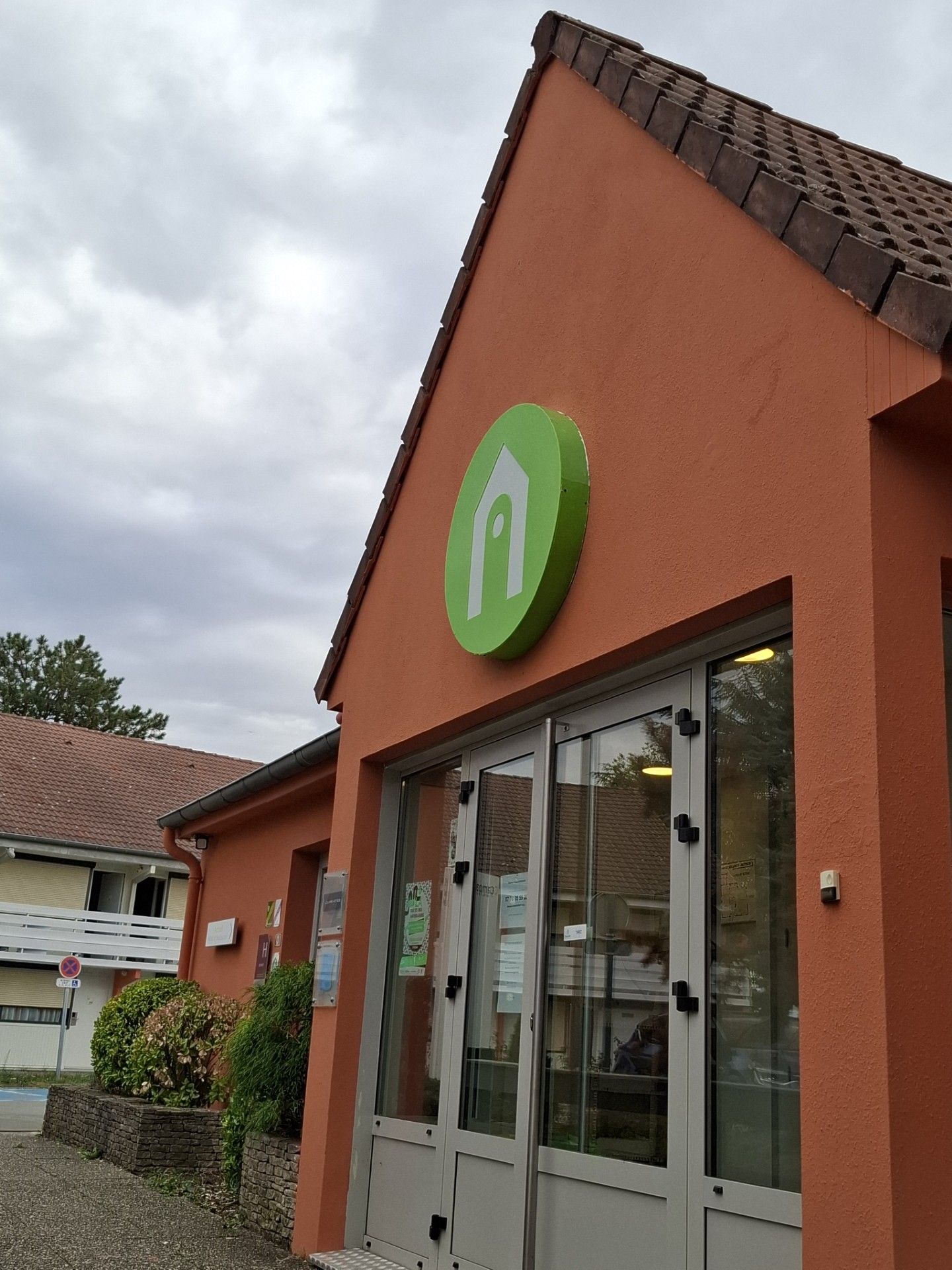 Majoituspaikan julkisivu