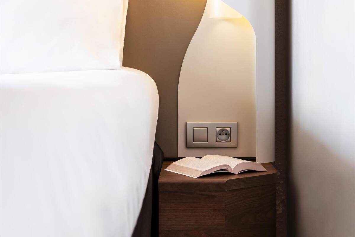 next generation, room, 1 double bed | premium bedding, desk, blackout curtains, soundproofing