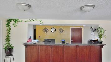 Comptoir d’enregistrement et de départ