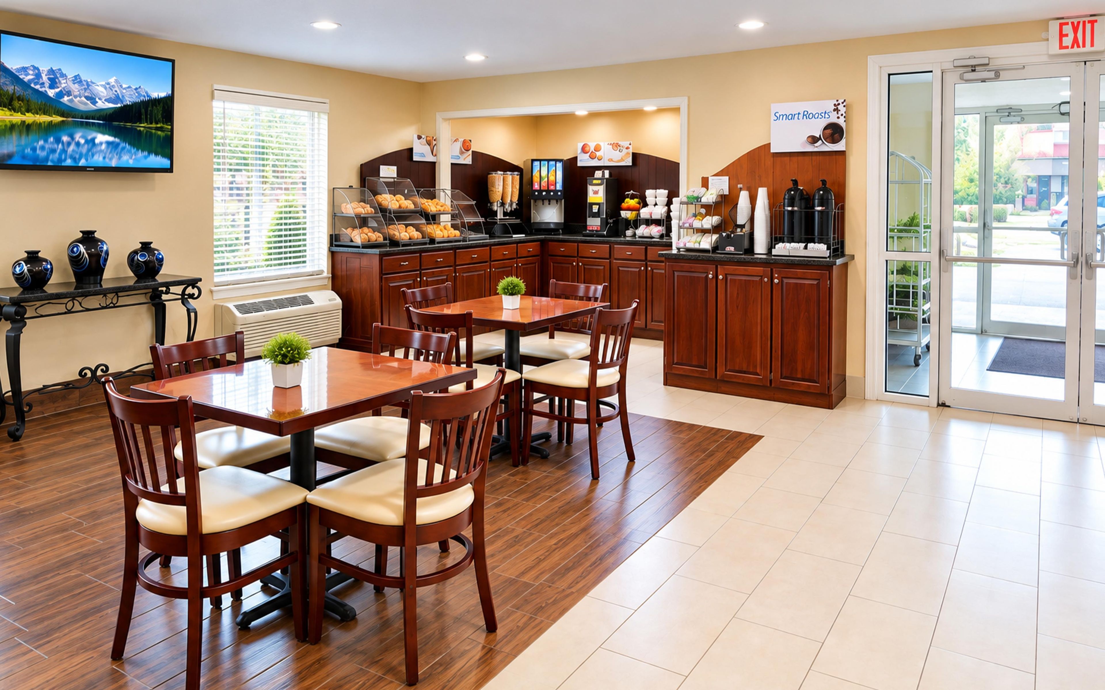 Breakfast area