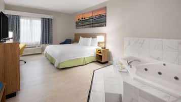 Deluxe Room, 1 King Bed, Non Smoking | Jetted tub