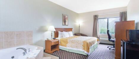 Desk, iron/ironing board, free WiFi, bed sheets