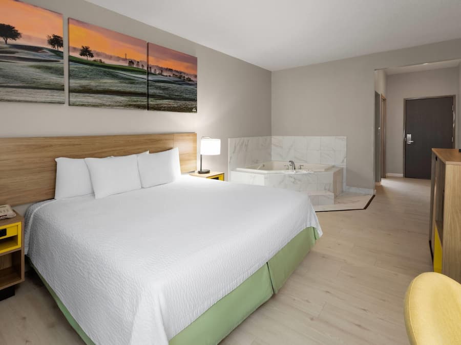 Habitación Deluxe, 1 cama King size, para no fumadores | Tina de hidromasaje