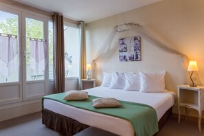 Chambres insonorisées, lits bébé (gratuits)