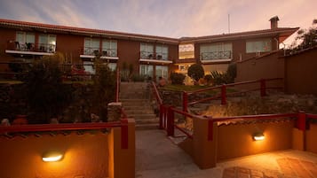 Front of property – evening/night