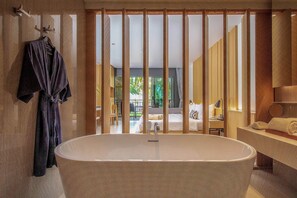 Habitación Deluxe, 1 cama King size (Oasis) | Tina profunda