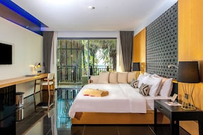 Deluxe Room, 1 King Bed (Jet Tub) | View from room