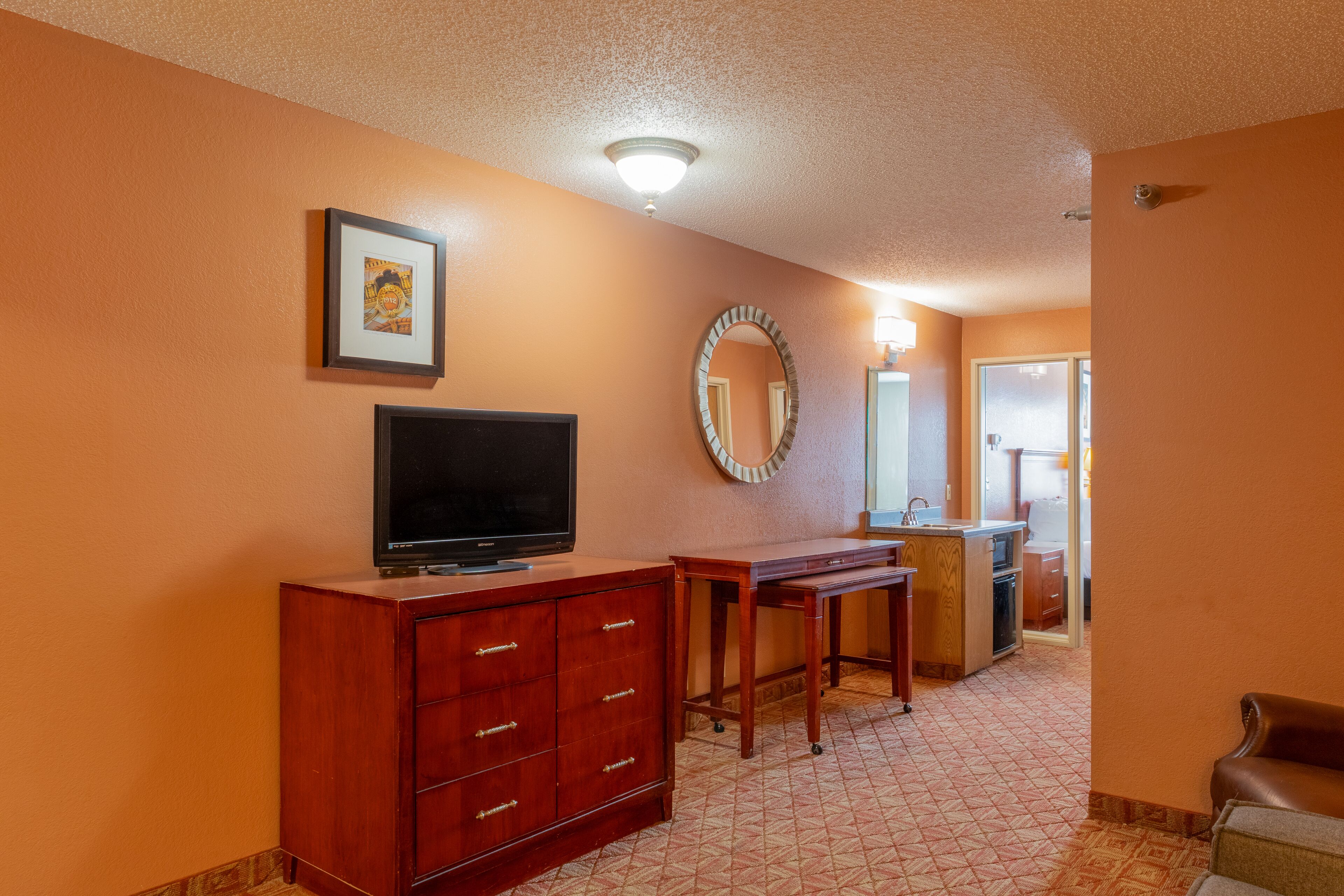 superior room, multiple beds (two queen bedroom suite with sofa sle) | 1 bedroom, desk, blackout curtains, iron/ironing board