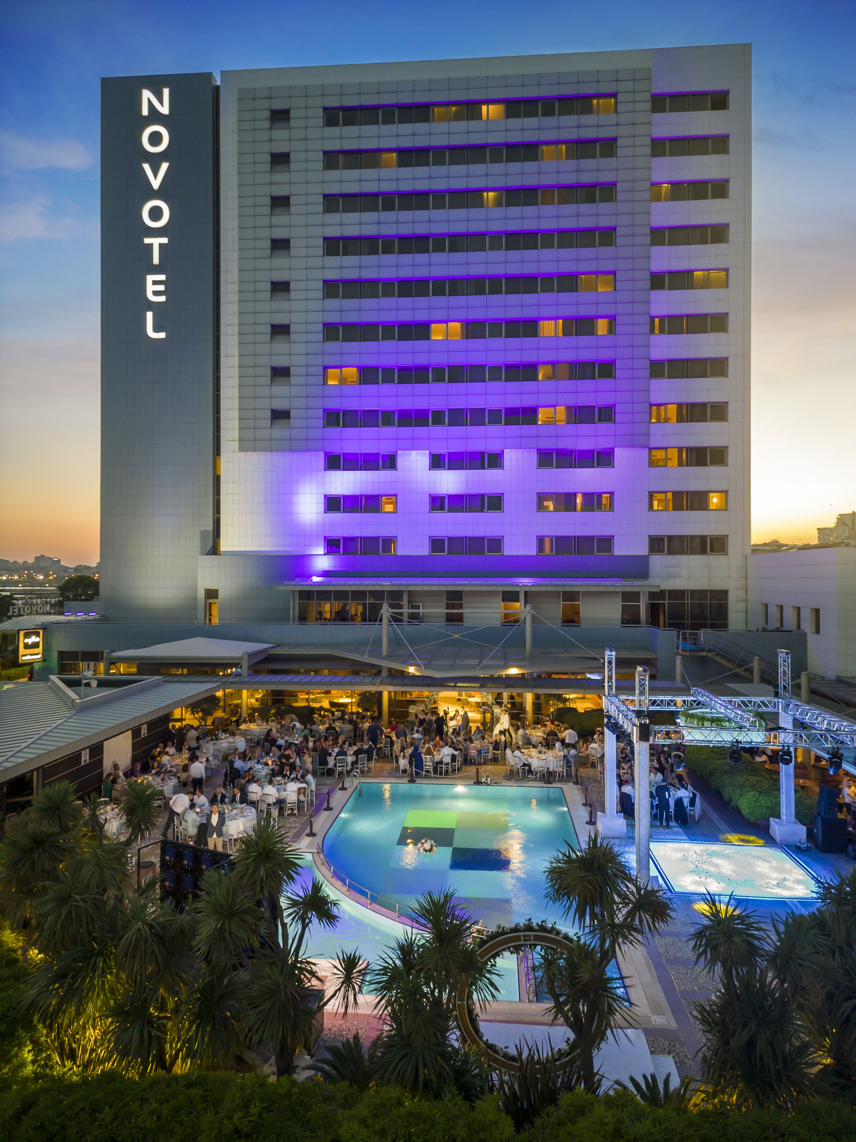 front of property – evening/night