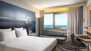 Chambre Supérieure, 1 grand lit et 1 canapé-lit | Literie de qualité supérieure, minibar, coffres-forts dans les chambres
