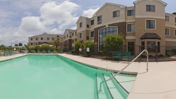 Seasonal outdoor pool