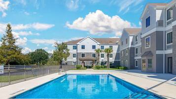 Seasonal outdoor pool