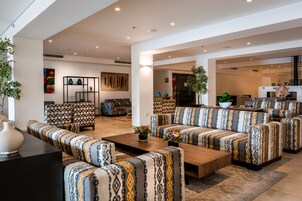 Sala de estar en el lobby