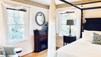 Azalea Suite | Premium bedding, individually decorated, individually furnished