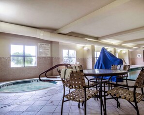 Indoor pool, outdoor pool