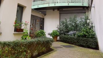 Voorkant van accommodatie