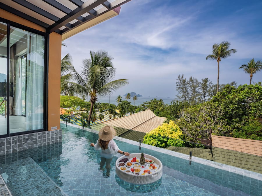 Pool Villa | Free minibar items, in-room safe, desk, soundproofing