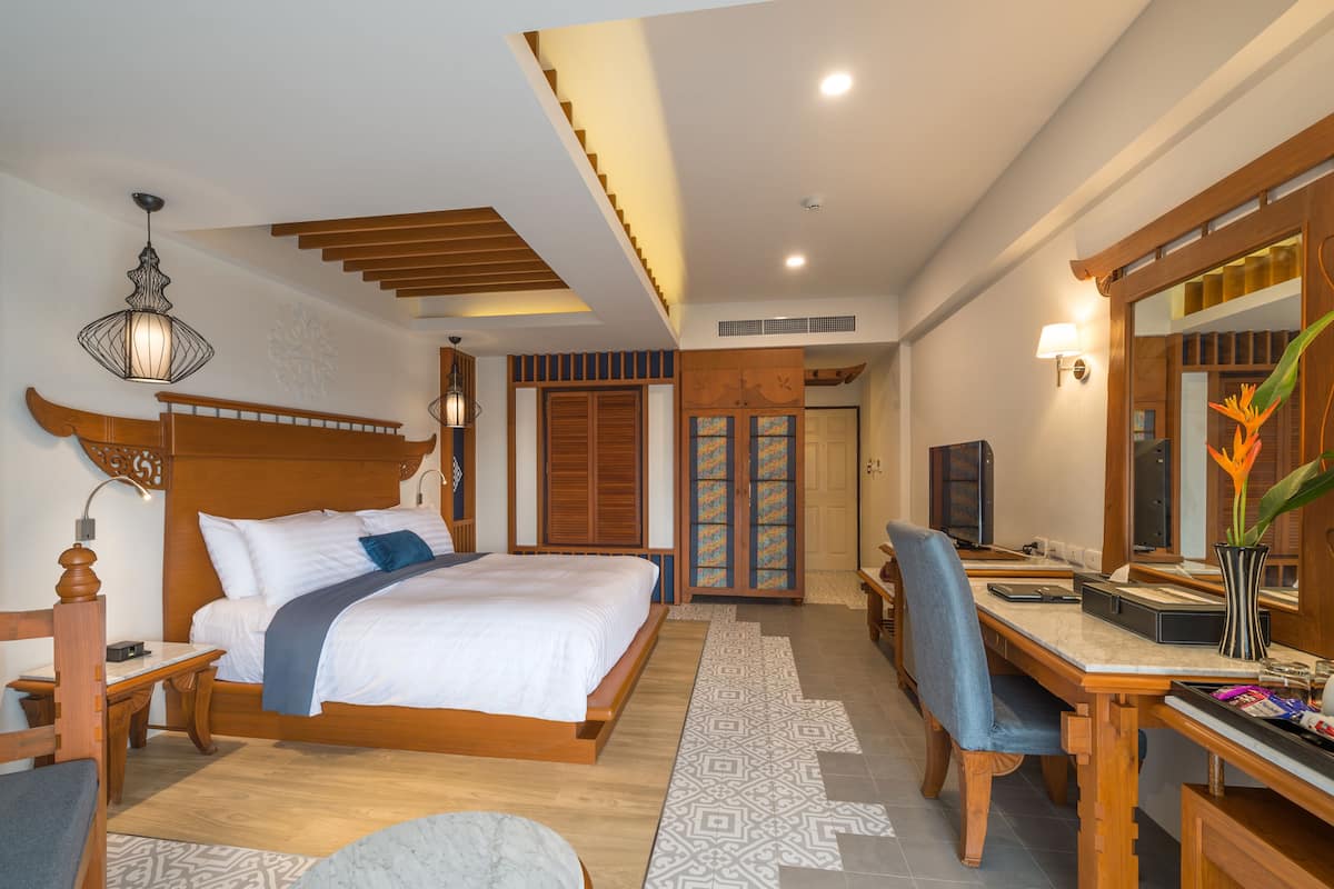 Deluxe Boutique Double | 1 slaapkamer, een minibar met enkele gratis items, een kluis op de kamer