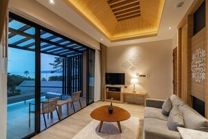 Pool Villa | 免费迷你吧物品、客房内保险箱、办公桌、隔音