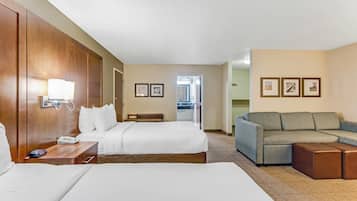 Desk, iron/ironing board, cots/infant beds, free WiFi