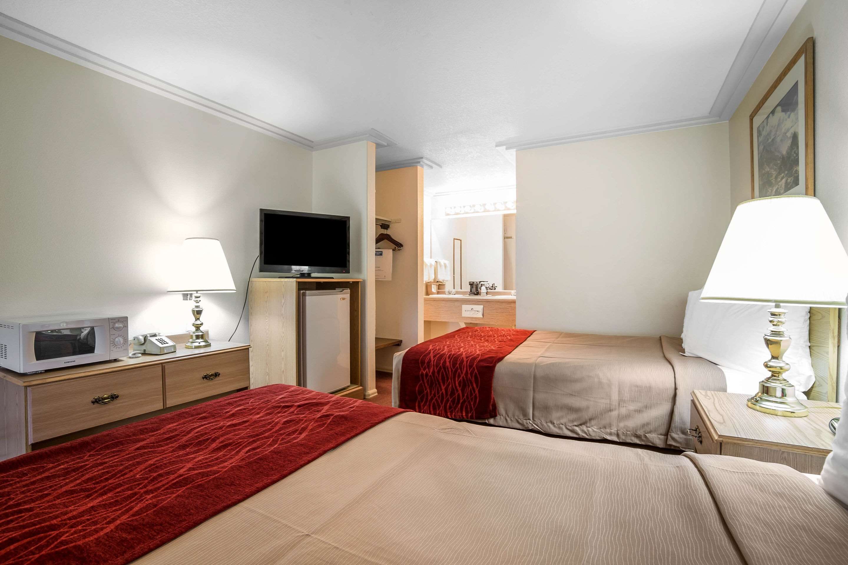 premium bedding, desk, soundproofing, iron/ironing board