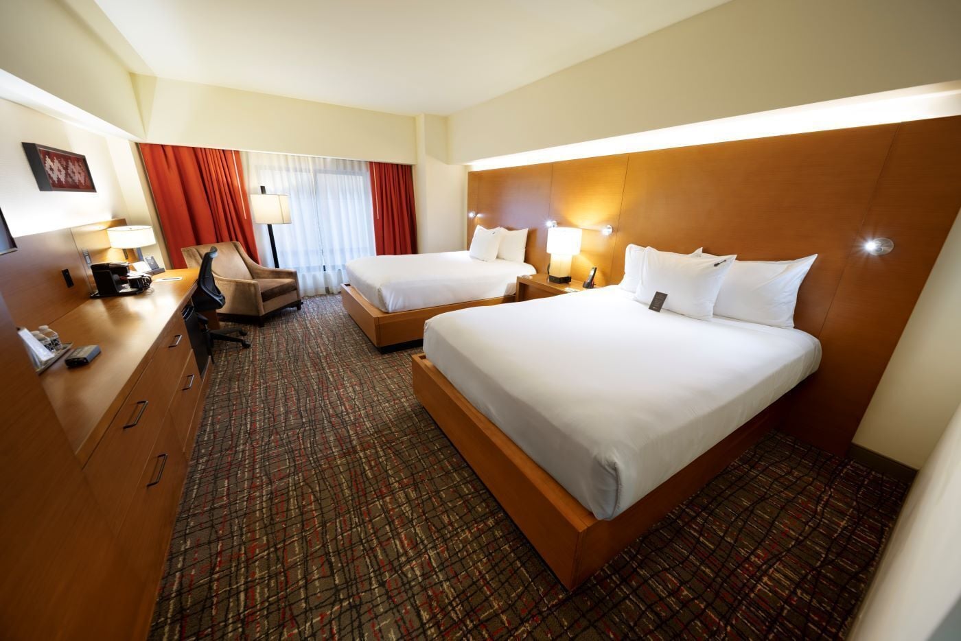 Chambre Standard, 2 grands lits, dans la tour (Cherokee)