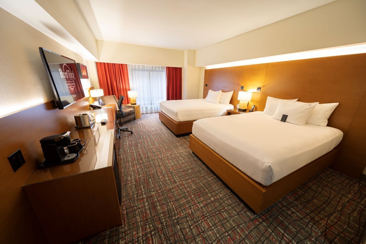 Chambre, 2 lits doubles, dans la tour (Cherokee)