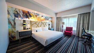 Chambre Standard, 1 trĂšs grand lit, dans la tour (Hard Rock, ADA)