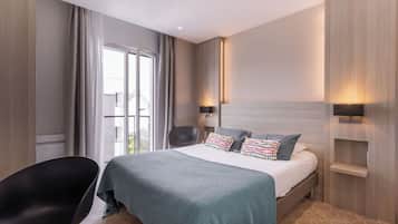 Literie de qualité supérieure, coffres-forts dans les chambres