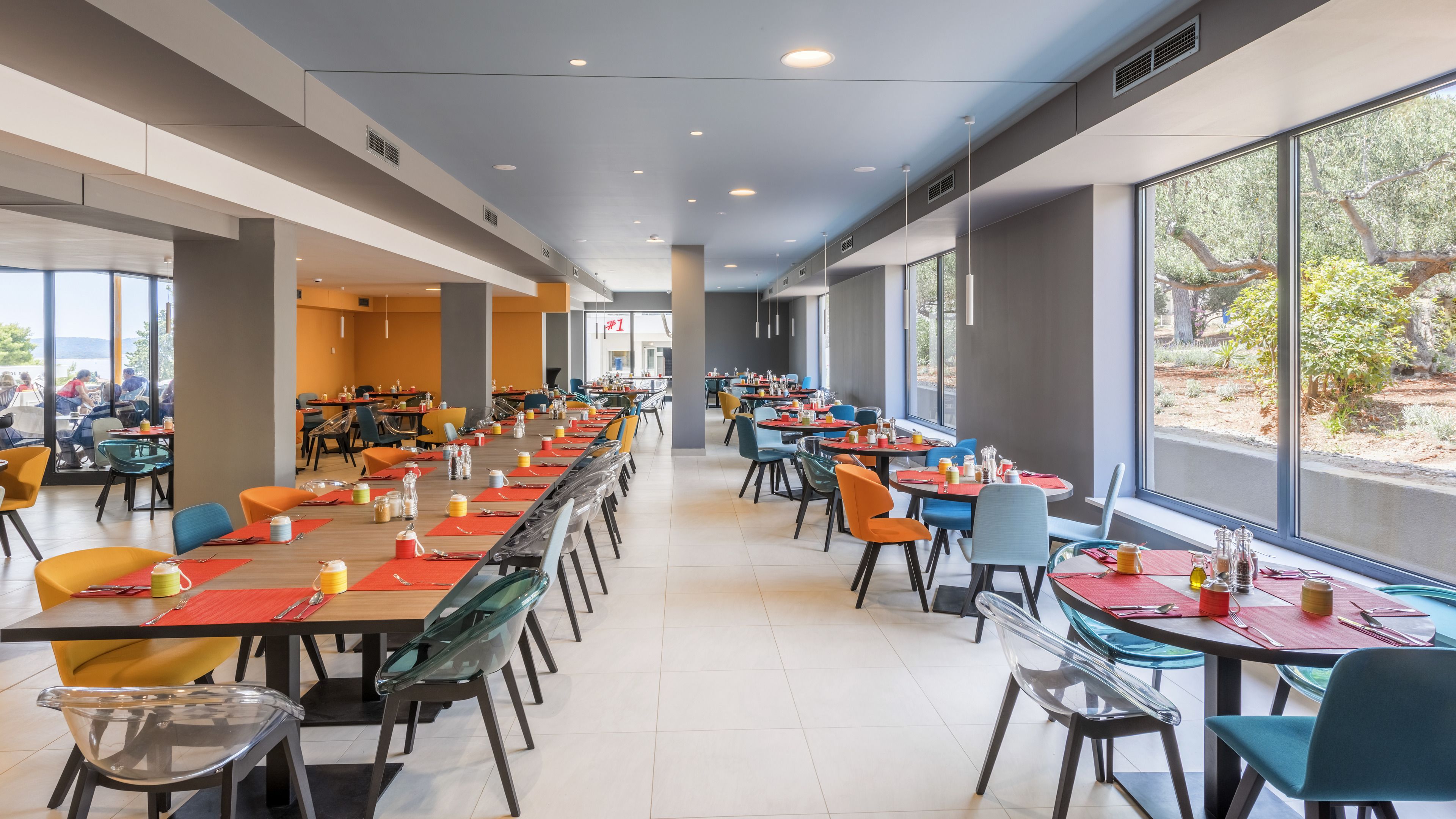 breakfast and dinner served