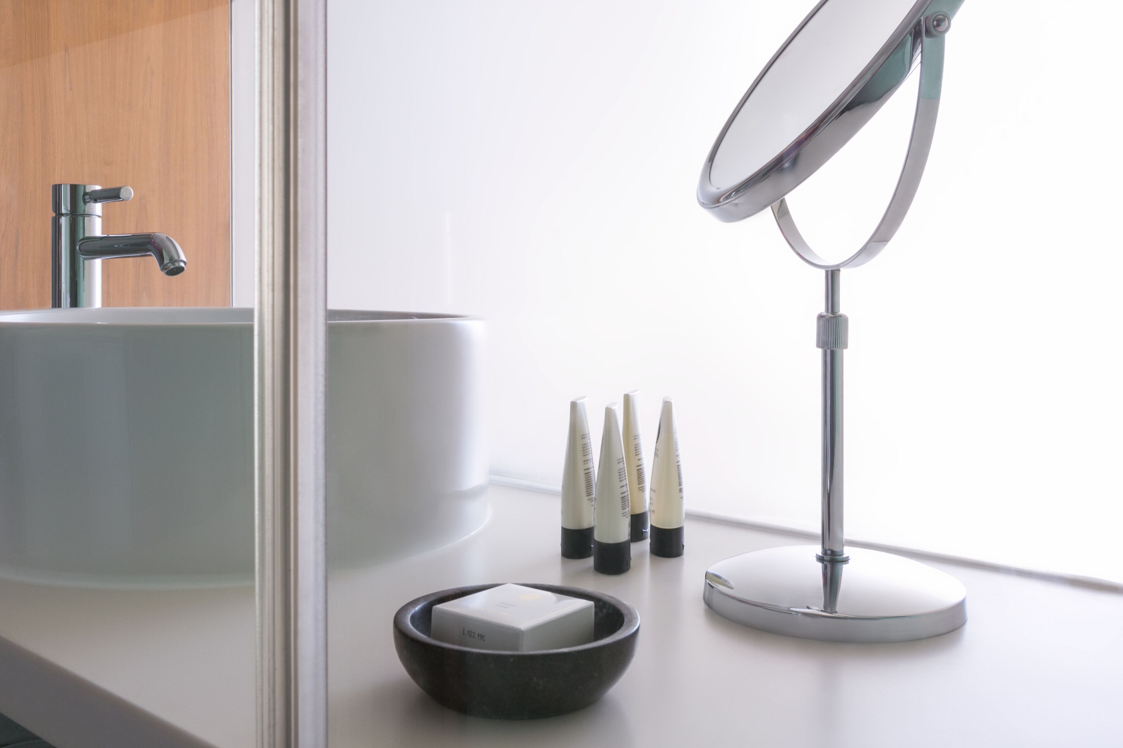 shower, free toiletries, hair dryer, bathrobes