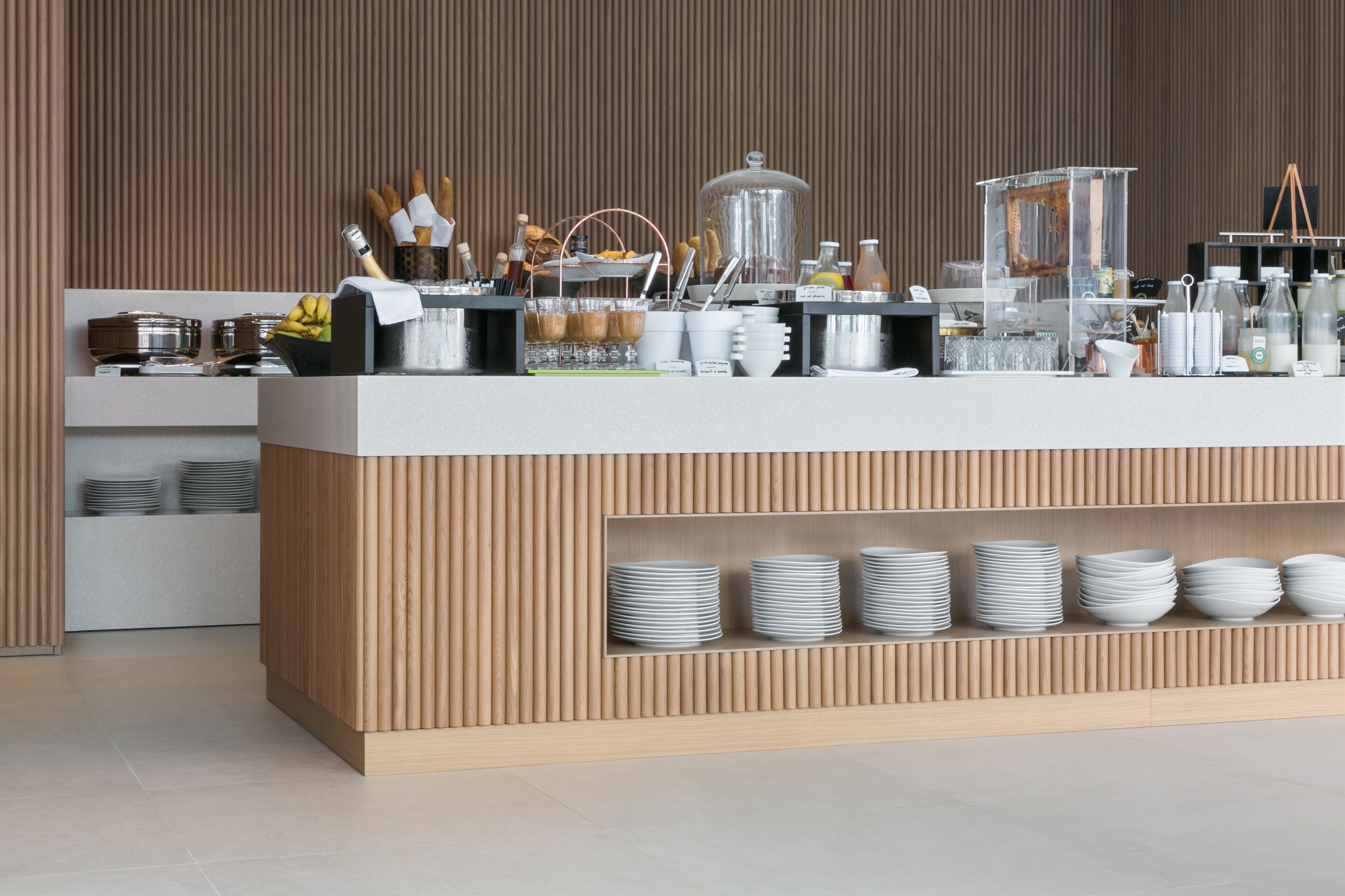 Frokostbuffé er inkludert hver dag