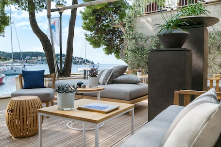 Breakfast served. Adriana Hvar Spa Hotel