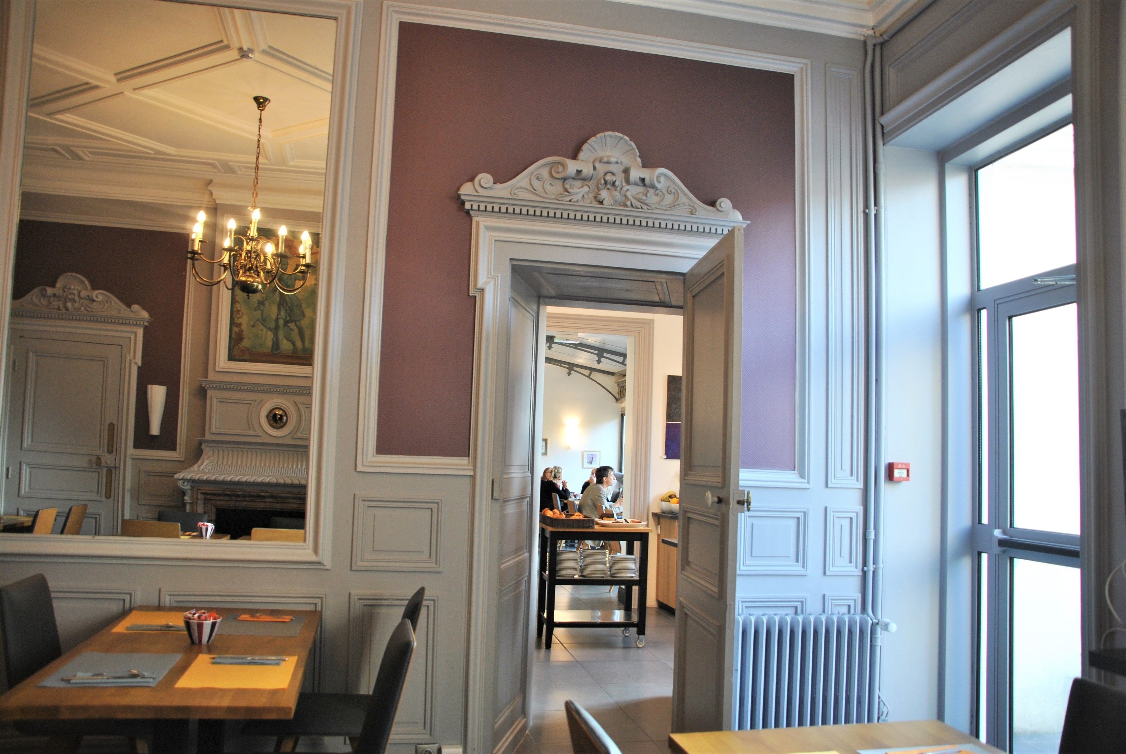 daily buffet breakfast (eur 13.50 per person)