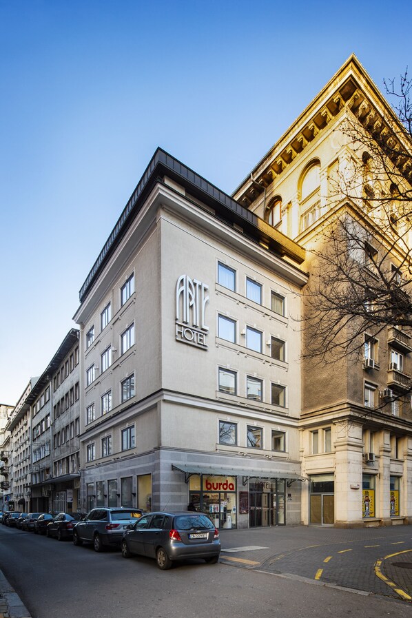 Façade de l’hébergement