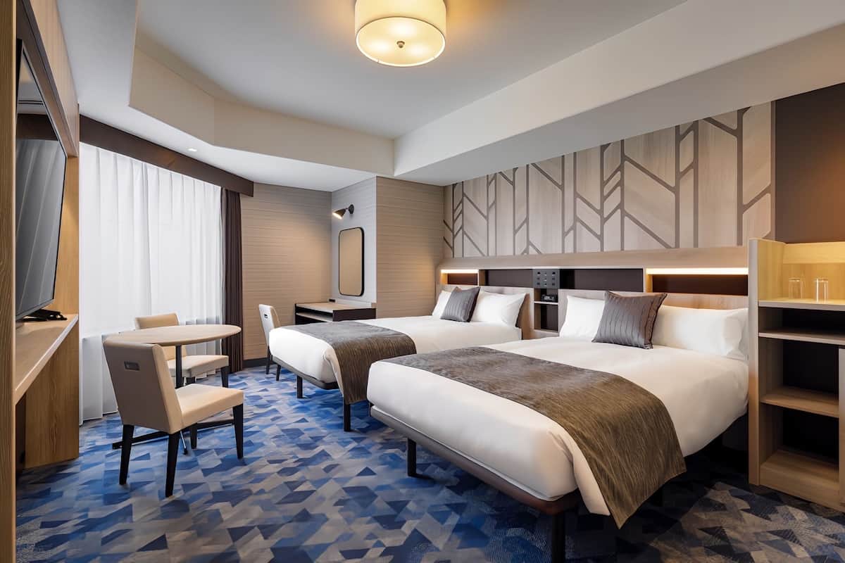 Chambre avec lits jumeaux, non-fumeur (South Building, Corner Twin, 2-12F)
